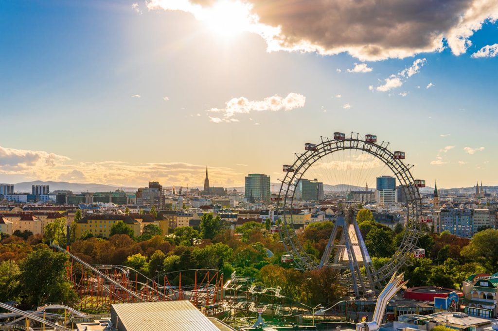 Kulisse der Stadt Wien