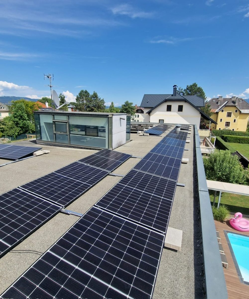 Große Photovoltaikanlage