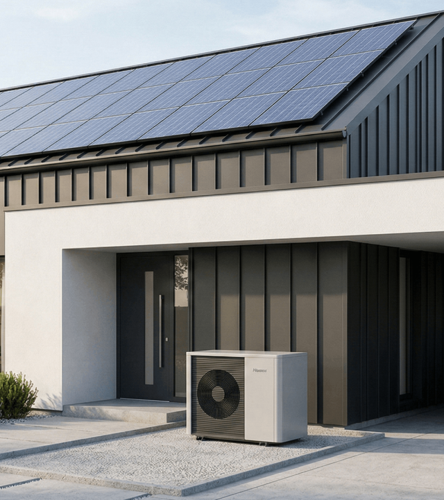 Solar und PV im modernem Haus