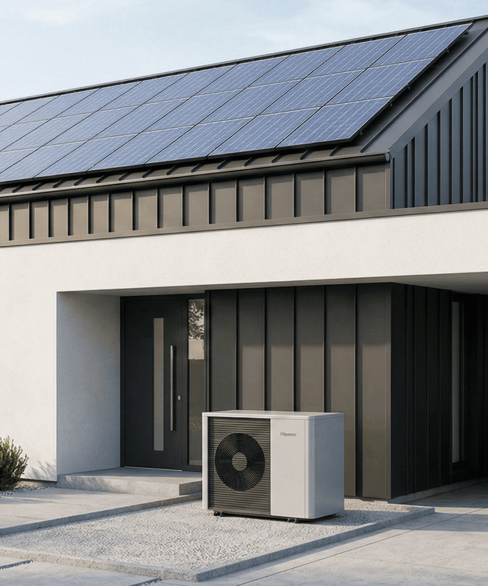 Solar und PV im modernem Haus