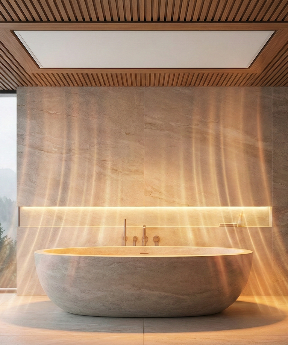 Infrarotheizung im Bad